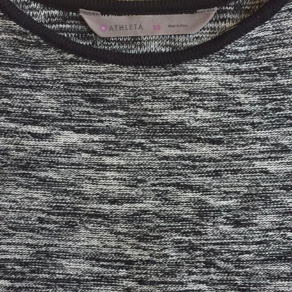 Athleta Retreat black and white sweater size xs - Picture 2 of 7